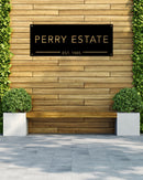 Custom Metal Sign – Personalized Metal Wall Art for Home or Business