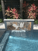 Mosaic Wall Art - Romantic Herons