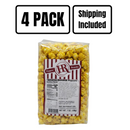 Banana Popcorn | Pack of 4 | 7 oz | Shipping Included | HR Poppin' Snacks