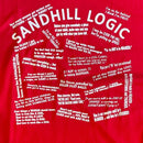 Nebraska Sandhill Logic Tee | Red | Multiple Sizes | Sandhills Specialty Gifts and Crafts