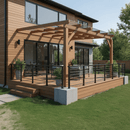 DIY Polycarbonate Lean-To Roof Kit