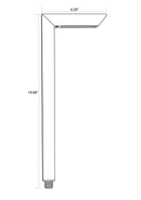 RPL6906 5W 3000K Light Adjustable Aluminum Path Light Low Voltage Outdoor Lighting