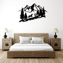 Mountain Horse Metal Wall Art – Western Wildlife Equestrian Home Decor