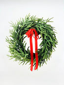 Real Touch Norfolk Pine Winter Wreath