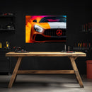 AMG Car light up sign, Car neon light sign, Car wall art lighted - UvCar06