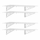 2' x 8' Wall Shelf Combo (Two Pack with Hooks)