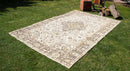 Vintage Handmade Unique Rug  6'9'' X 10'6''