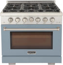 Kucht 36" Freestanding Professional Gas Range KFX3600X-LB