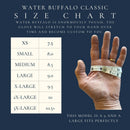 Buffalo Leather Ranching Gloves