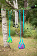 Slackers Swingline™ Rope Swing set - Backyard Outdoor Swing line System for Kids | BolderPlay