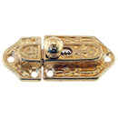 Victorian Style Cabinet Latch and Catch - Brass or Antique Brass, Durable and Elegant