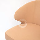 LARACHE Light Tan Accent Chair