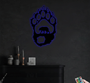 Bear Paw - Metal Wall Art