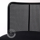 IMLIL Black Rattan Swivel Dining Chair