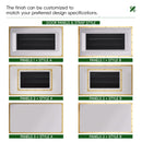 48" Freestanding Custom Gas Range with 8 Sealed Burners Cooktop, Rapid Convection Oven, Natural Gas/LP Convertible