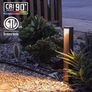 ALP16 12-Pack 5W 5CCT 1800K/2700K/3500K/4000K/5000K or Single-Color 3000K Warm White Integrated LED Landscape Pathway Light Package, 12V Low Voltage Side Lit Path Lights