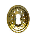 Ornate Brass Keyhole Cover