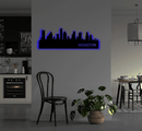 Houston Skyline - Metal Wall Art