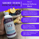 Buried Treasure Liquid Nutrients® ACF Original – Short-Term Liquid Immune Support with Vitamin C, Zinc & Herbal Blend