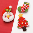 Christmas Needle Felting Kit. Wizardi DIY Wool Craft Kit F07N8-W333