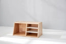 calla Solid Wood Jigsaw Shelf with Removable Legs