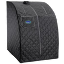 Personal Steam Sauna for Weight Loss, Detox & Relaxation at Home, Chair Included - (Black)