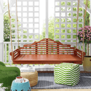 Keystone Amish Co. 6 Foot Milan Red Cedar Swing Bed