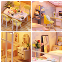 Miniature Wizardi Roombox Kit - Cute Villa Dollhouse Kit