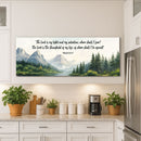 The Lord Is My Light And My Salvation - Psalms 2:9-11 Faith Sign