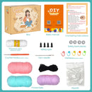 Rabbits Amigurumi DIY Crochet Kit Wizardi F07N8-M172