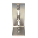 Barn Door Floor Guide - Stainless Steel