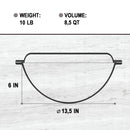 8,45 quart Braiser Pan WOK High-Quality Cast Iron with a Frying Pan Lid 2 in 1, Outdoor Cooking