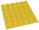 2 Inch Acoustic Foam Pyramid Style Panels - 13 Color Options