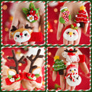Christmas Needle Felting Kit. Wizardi DIY Wool Craft Kit F07N8-Z-13
