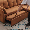 Modular Sectional Sofa L Shaped Modular Couch with Reversible Chaise Modular Sofa Sectional Couch with Storage Seats