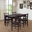 Brown Premium Luxurious Solid Wood Dining Table For Four