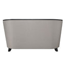 Zemocryss - Loveseat With 2 Pillows - Beige Fabric