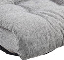 Grey Adjustable Swivel Ergonomic Headrest Lounge Chair