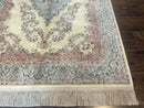Karastan Rug 4x6, Pastel Ivory Kirman Rug