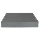 Foldable 9" Twin Size Metal Mattress Box Spring Foundation Bedroom Furniture Bed Base - Gray
