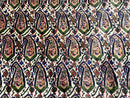 Persian Rug 8x11, Boteh Design, Repeated Paisleys, Persian Kurdish Rug, Bird Pictorials, Rare Antique Persian Kurdish Sannadaji Carpet