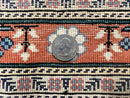Silk Turkish Rug 2x4, Fine Handmade Oriental Rug, Animal Pictorial Birds Silk Pile on Silk Foundation Vintage Hand Knotted Hereke Carpet