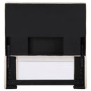 Pirro Upholstered Twin Panel Headboard Sand