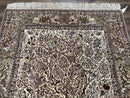 Persian Isfahan Rug 5x8 - Tree of Life, Animal Pictorials, Kork Wool & Silk