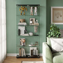 Display Cabinet With Shelf Double Doors And Lock