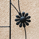2 Pack Metal Garden Trellis 71' x 19.7' Rustproof Trellis for Climbing Plants Outdoor Flower Support Black