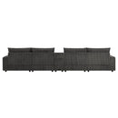 [VIDEO]144*64'' Corduroy Sectional Sofa with Bluetooth Speakers, U Shaped Couch with Console, USB Charger, Cup Holders, Storage, Ottoman, Deep and Wide Seat Cloud Sofa for Living Room&Apartment
