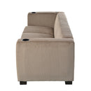 BEIGE  3 SEATER SOFA,LIGHT COFFEE COLOR