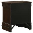 Louis Philippe 5-piece Eastern King Bedroom Set Cappuccino