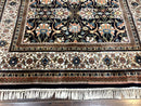 Indo Persian Bidjar Rug 6x10, Vintage Handmade Wool Carpet, Allover Pattern